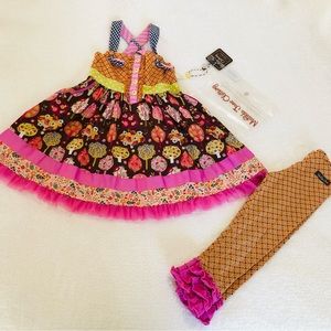 Matilda Jane Dress and Leggings